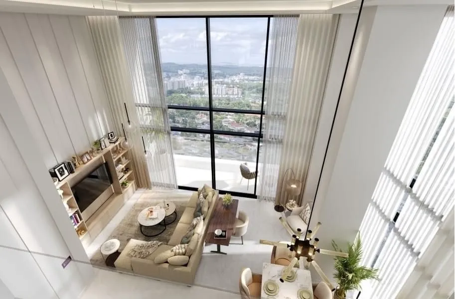 Duplex for sale in ZED East in 6th settlement of 0 m² with 3 bedrooms