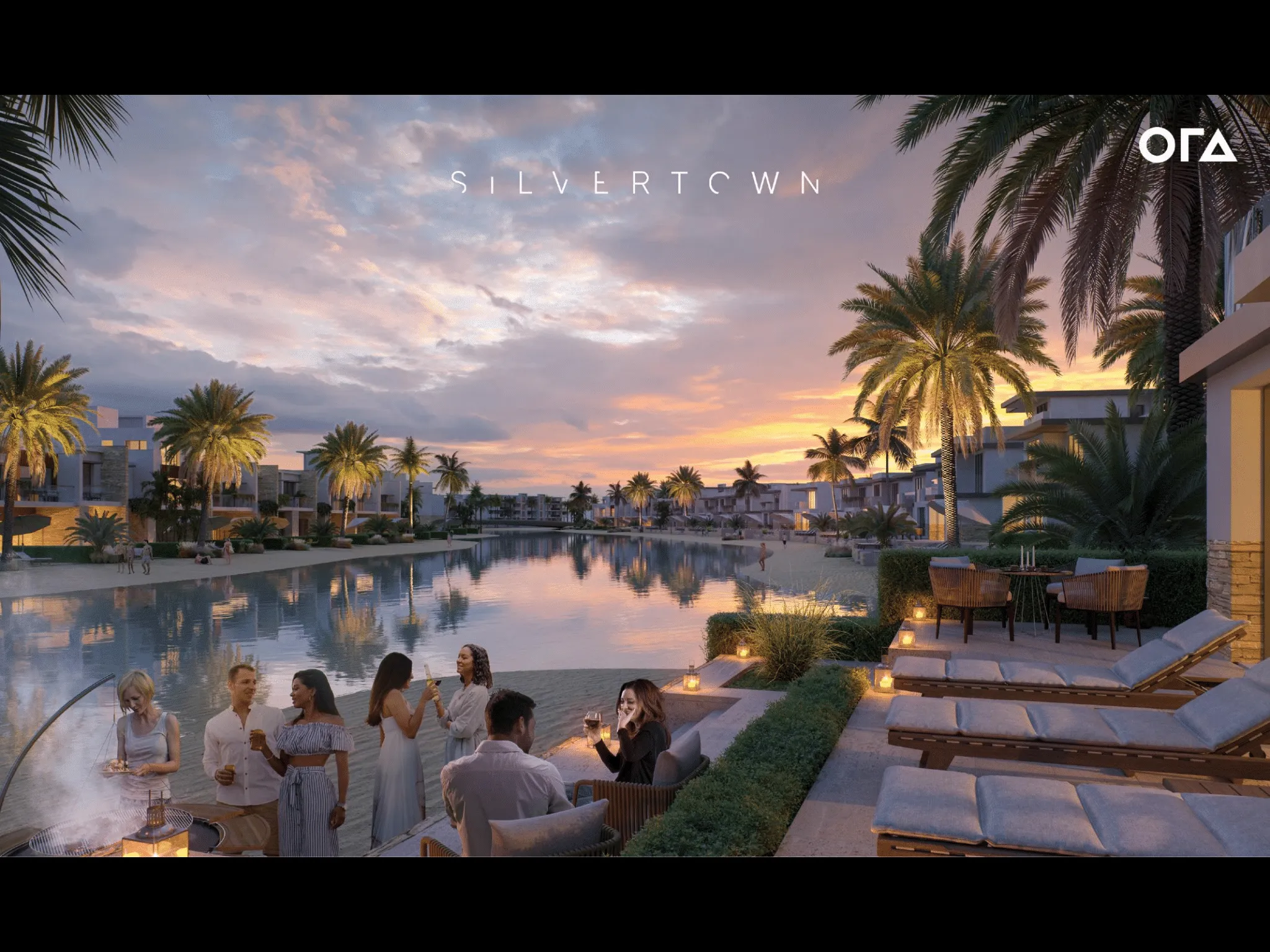 فيلا للبيع في سيلفر ساندس في سيدي حنيش بمساحة 0 م² تتكون من 4 غرف