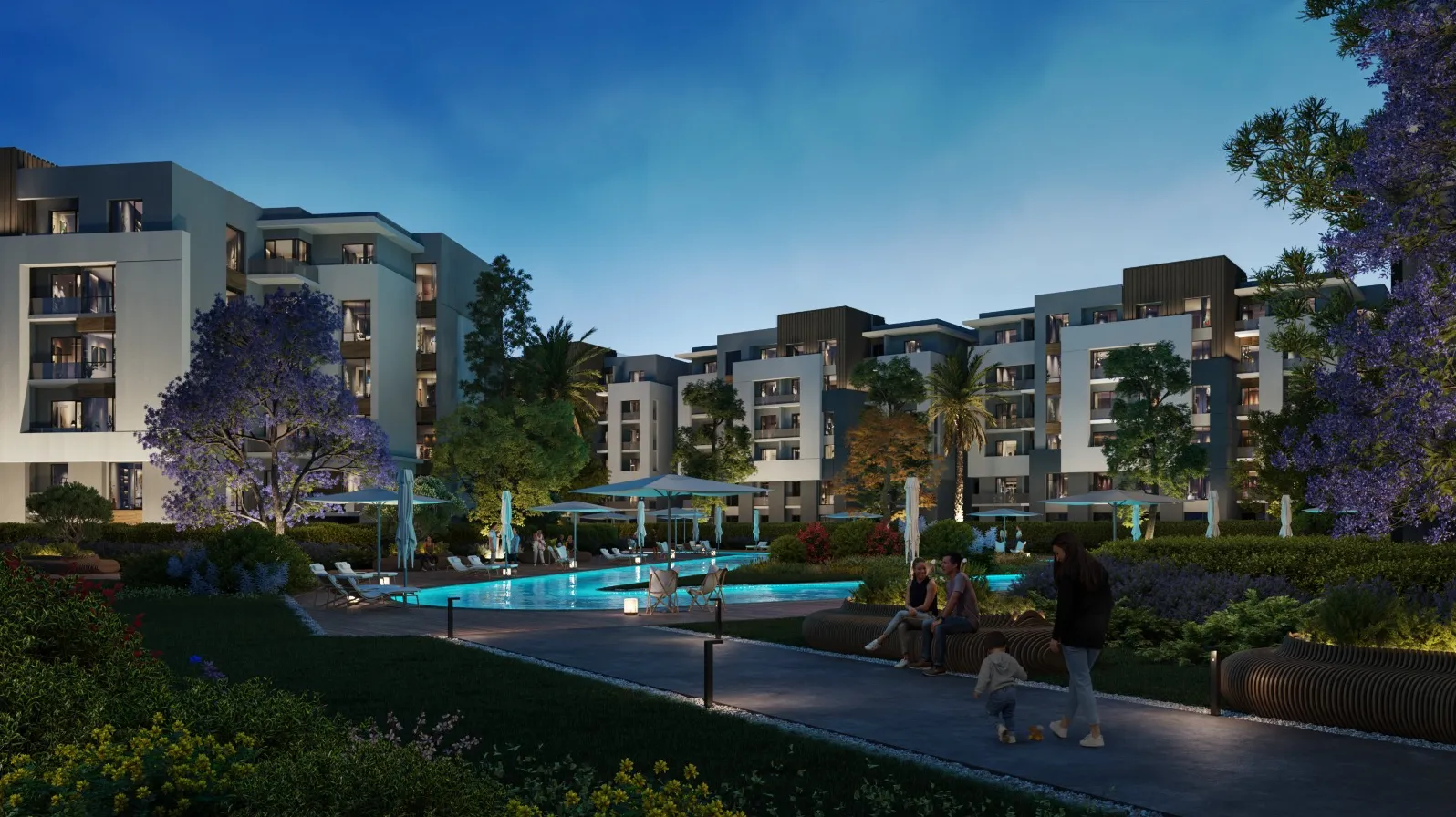 Apartment for sale in Acasa Mia in New Cairo of 0 m² with 3 bedrooms