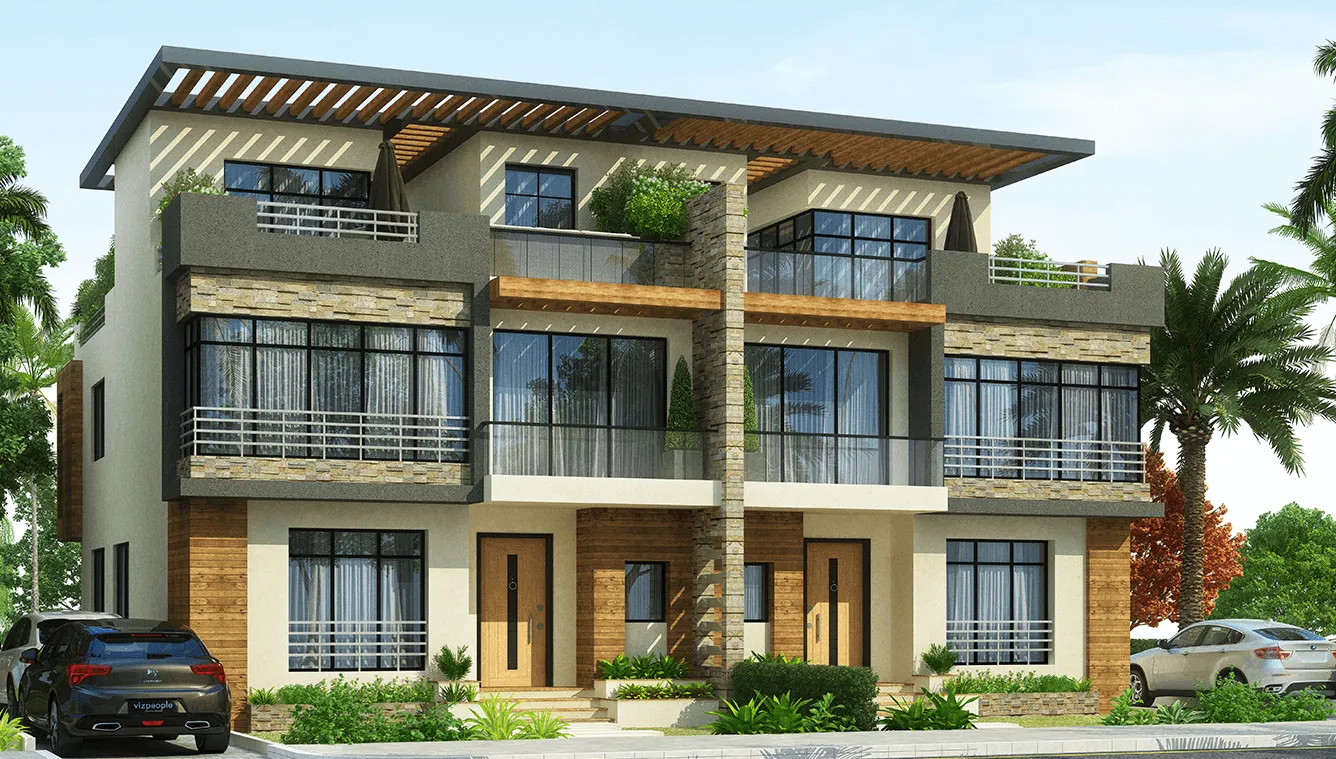 Apartment for sale in The City Valley in New Capital City of 140 m² with 2 bedrooms