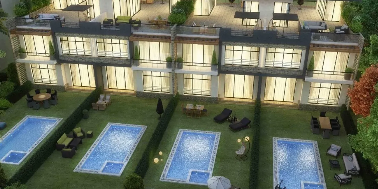 Apartment for sale in The City Valley in New Capital City of 140 m² with 2 bedrooms