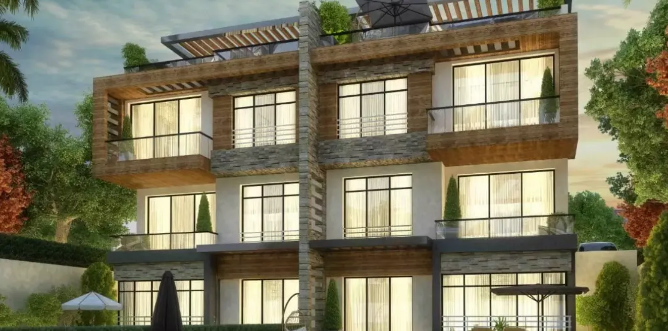 Apartment for sale in The City Valley in New Capital City of 140 m² with 2 bedrooms