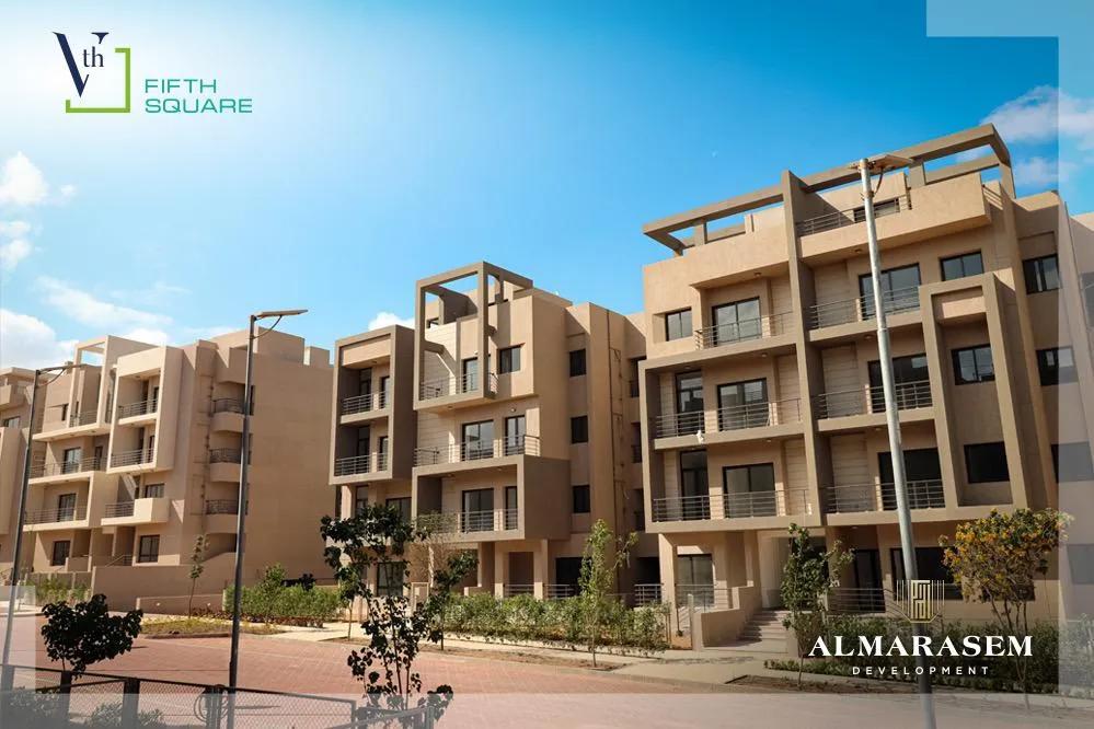 شقة للبيع في فيفث سكوير المراسم في القاهرة الجديدة بمساحة 0 م² تتكون من 3 غرف