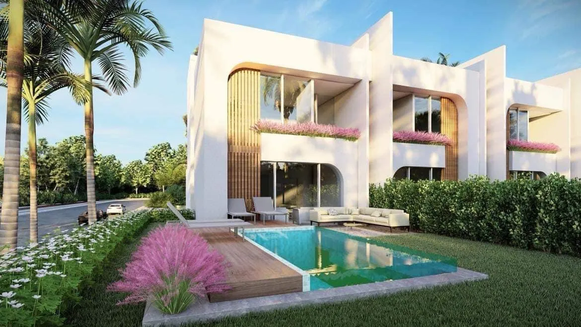 Townhouse for sale in The Median Residences in New Cairo of 231 m² with 3 bedrooms