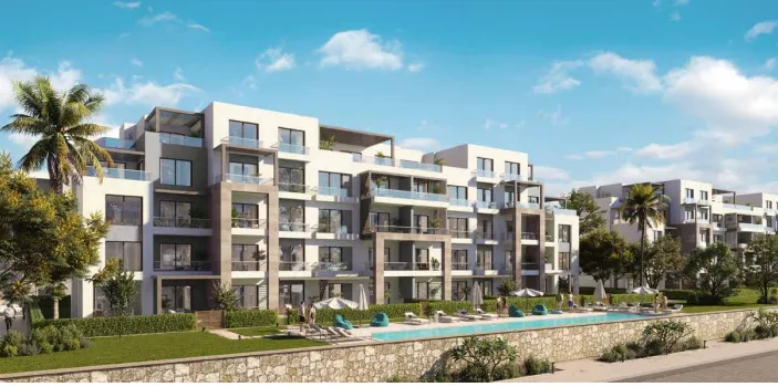 شاليه للبيع في هاسيندا باي في سيدي عبد الرحمن بمساحة 0 م² تتكون من 3 غرف