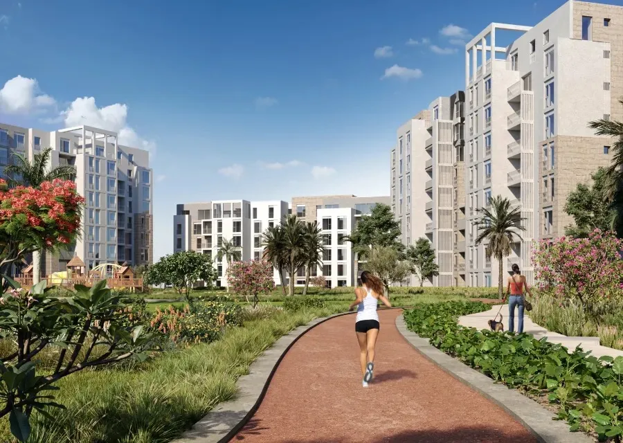 شقة للبيع في زيد إيست في التجمع السادس بمساحة 0 م² تتكون من 3 غرف