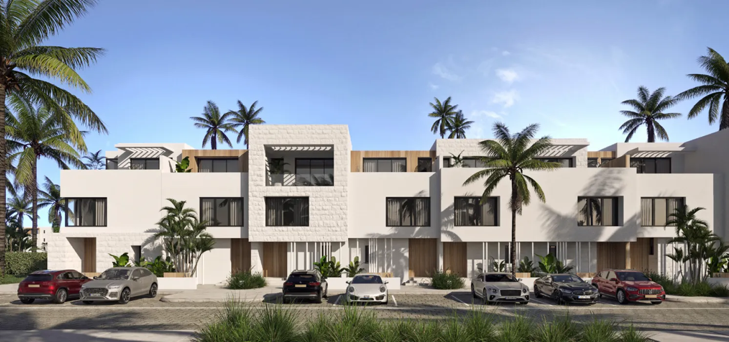 تاون هاوس للبيع في ذا وتر واي الساحل الشمالي في الضبعة بمساحة 0 م² تتكون من 3 غرف