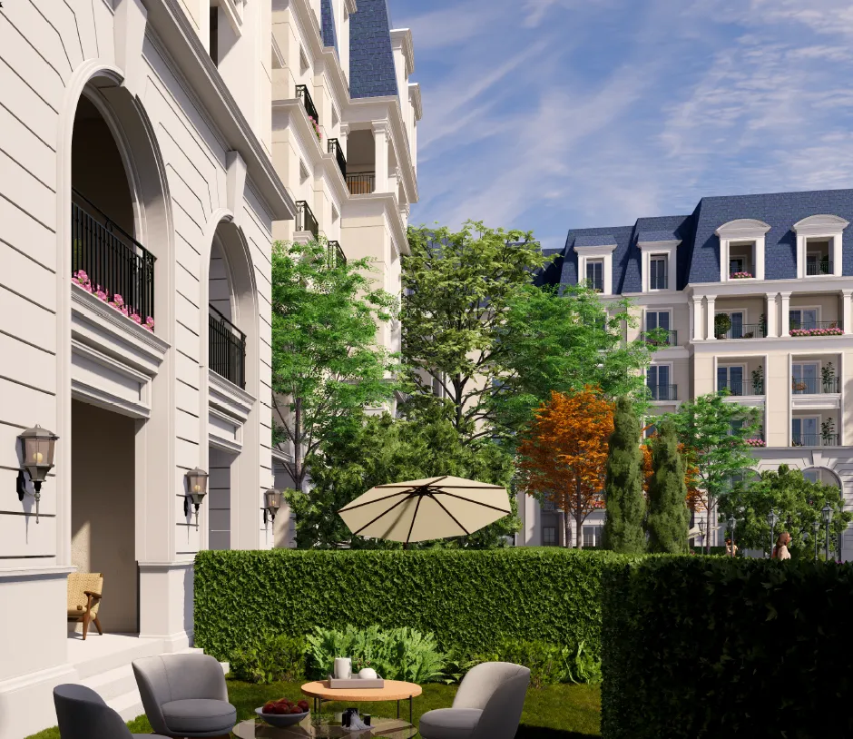 Apartment for sale in Nile Boulevard in New Cairo of 0 m² with 2 bedrooms