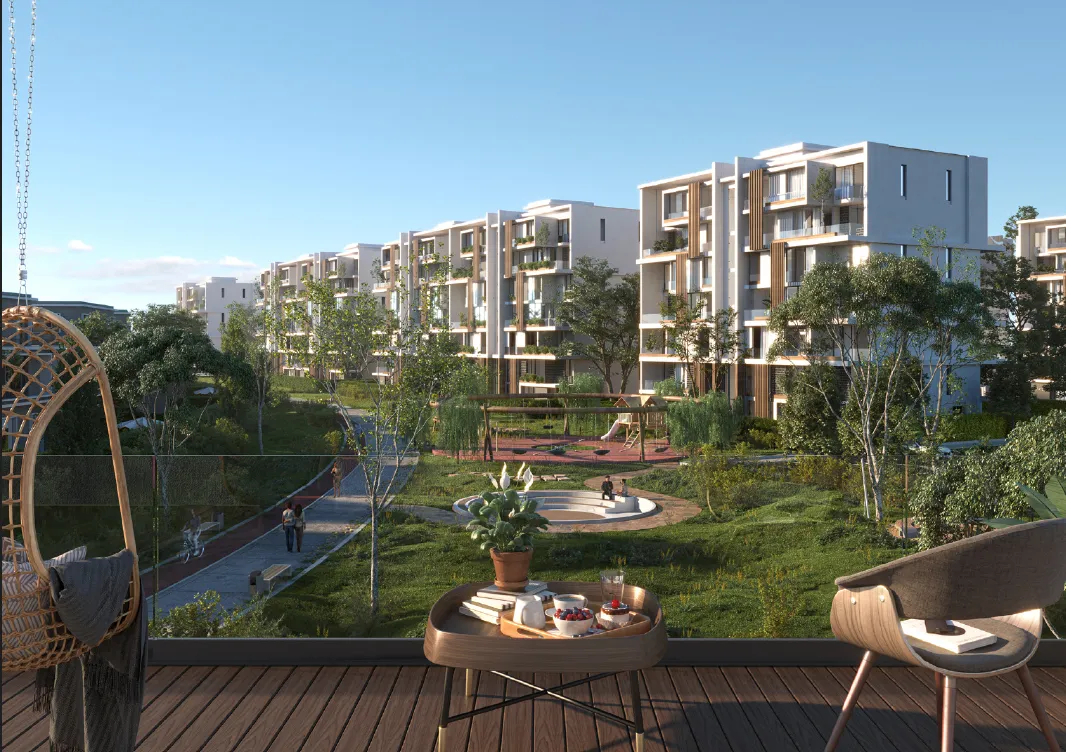 Apartment for sale in Il Bosco City  in Mostakbal City of 112 m² with 2 bedrooms