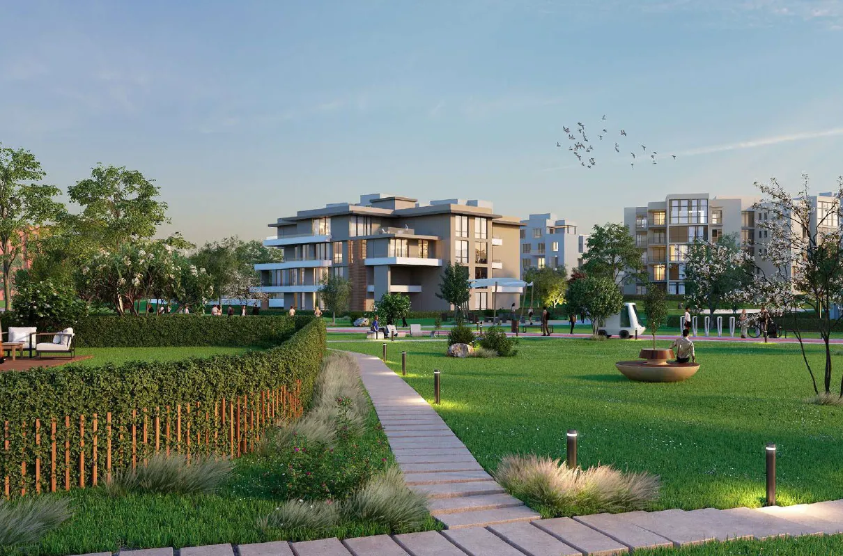 شقة للبيع في أو ويست أوراسكوم في حدائق اكتوبر بمساحة 0 م² تتكون من 2 غرف