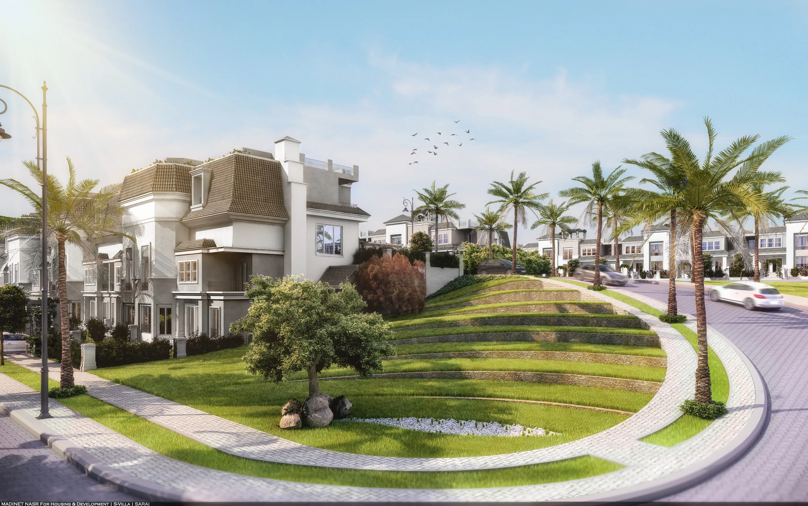 Villa for sale in Sarai in New Cairo of 0 m² with 4 bedrooms