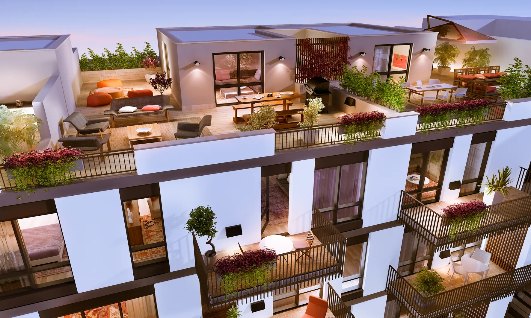 Apartment for sale in The Courtyards in 6th of October City of 0 m² with 3 bedrooms