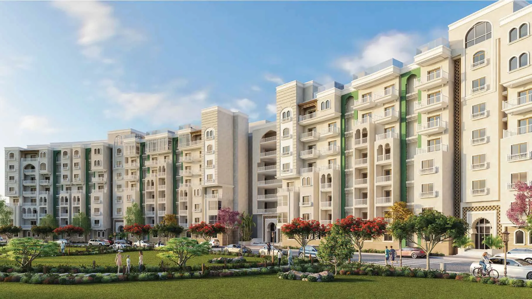 Apartment for sale in La Verde New Capital in New Capital City of 245 m² with 4 bedrooms