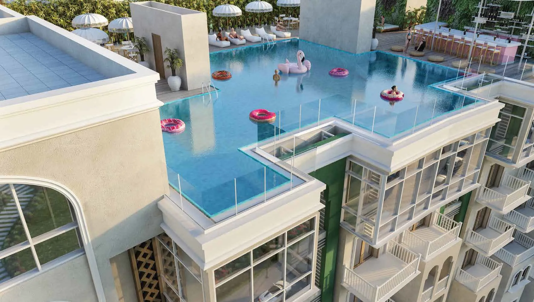 شقة للبيع في لا فيردي العاصمه الاداريه في العاصمة الإدارية الجديدة بمساحة 195 م² تتكون من 3 غرف