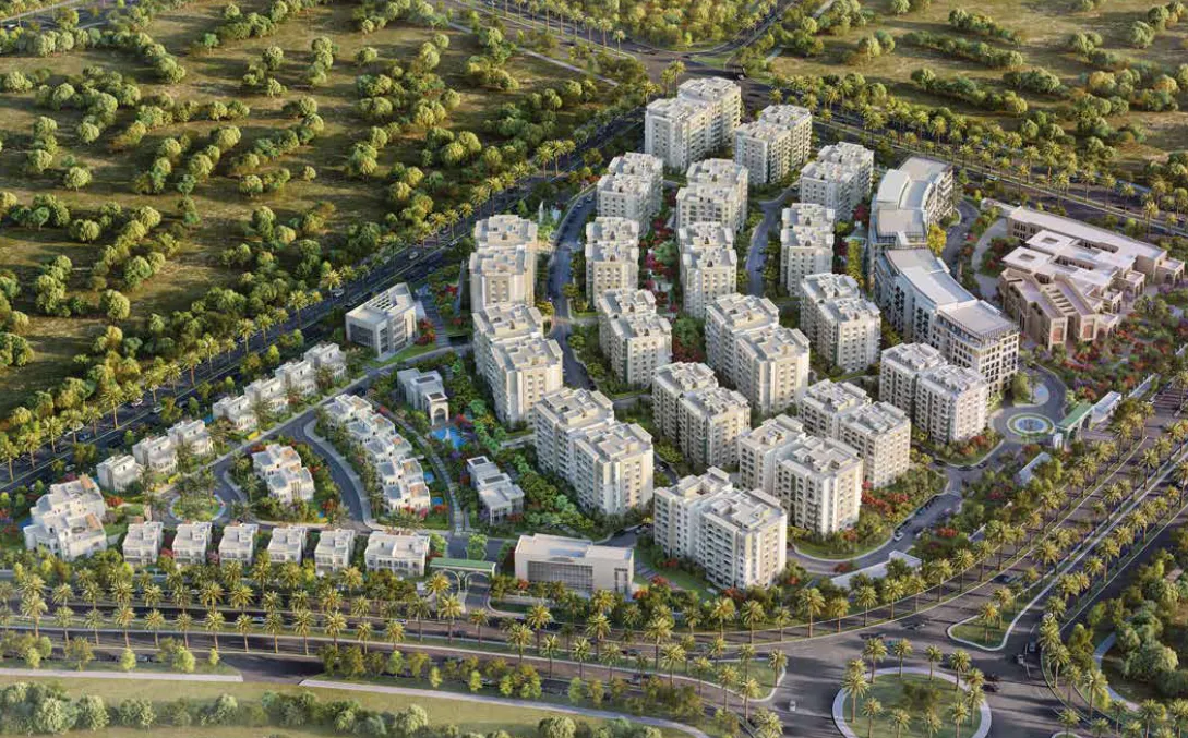 شقة للبيع في لا فيردي العاصمه الاداريه في العاصمة الإدارية الجديدة بمساحة 195 م² تتكون من 3 غرف