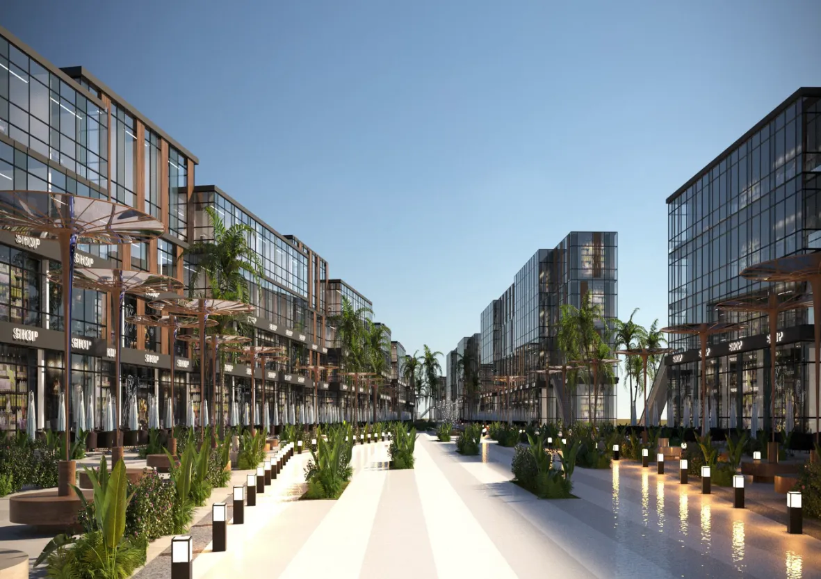 Retail for sale in Dejoya Plaza Residence in New Zayed of 31 m² with 0 bedrooms