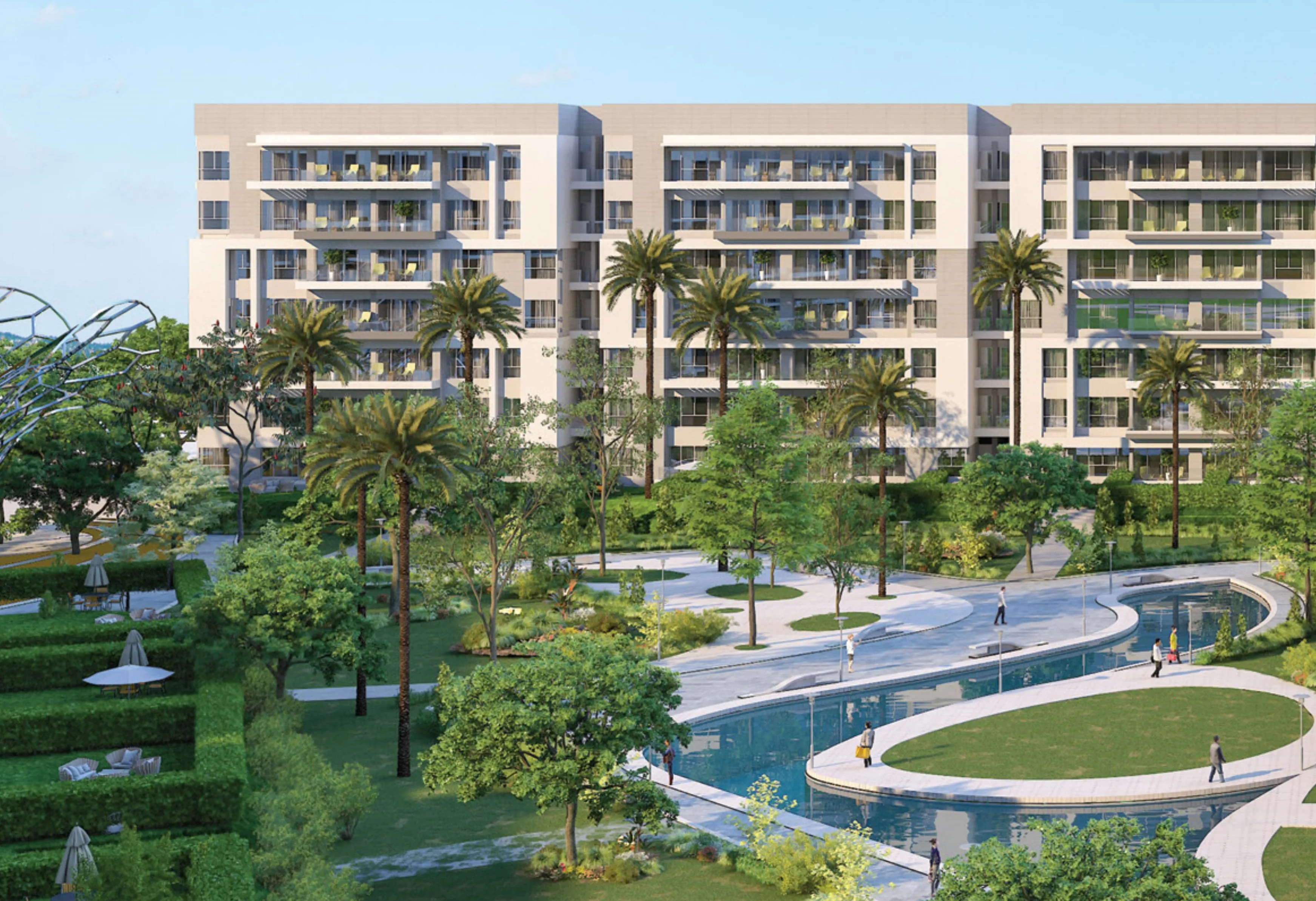 شقة للبيع في سيين7 في العاصمة الإدارية الجديدة بمساحة 0 م² تتكون من 4 غرف