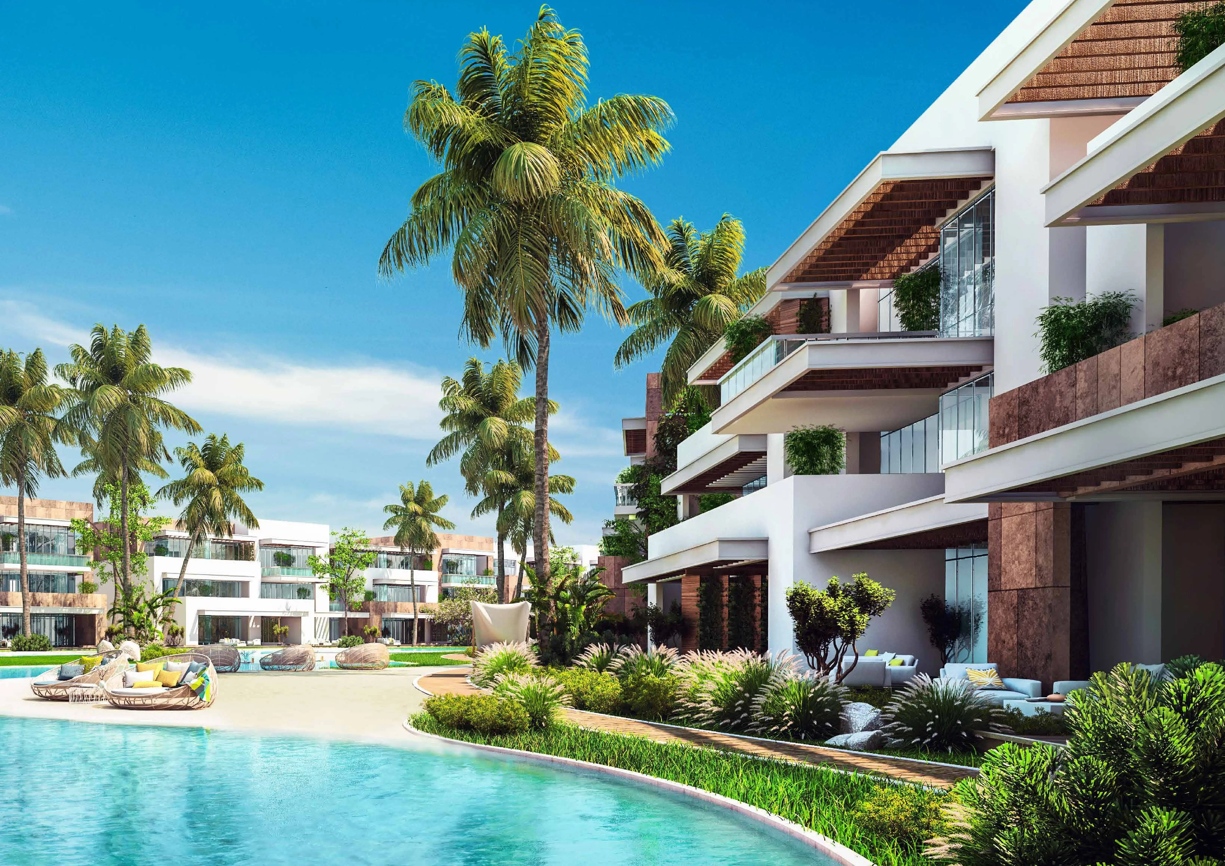 شاليه للبيع في أزها في العين السخنة بمساحة 0 م² تتكون من 2 غرف