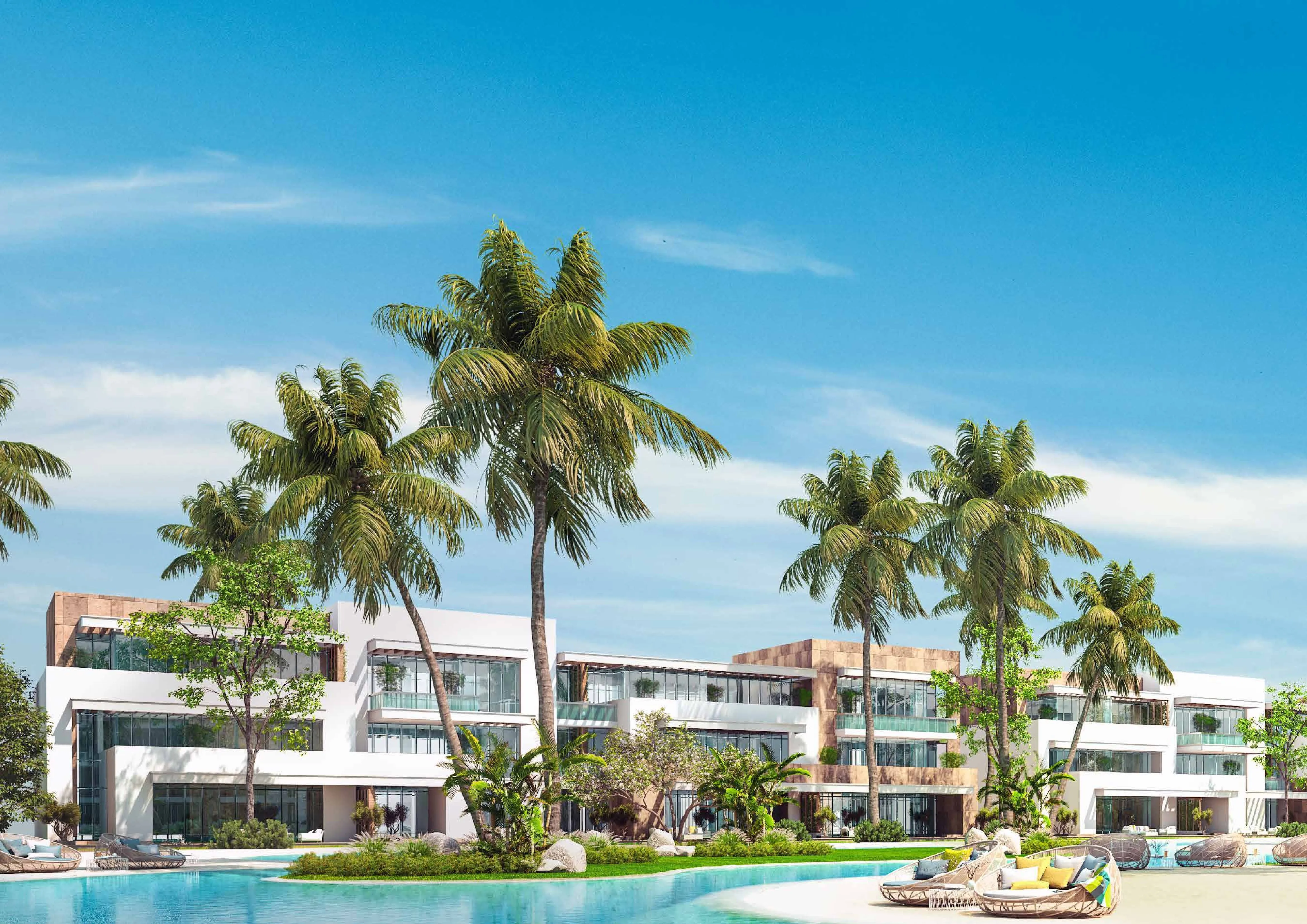 شاليه للبيع في أزها في العين السخنة بمساحة 0 م² تتكون من 2 غرف