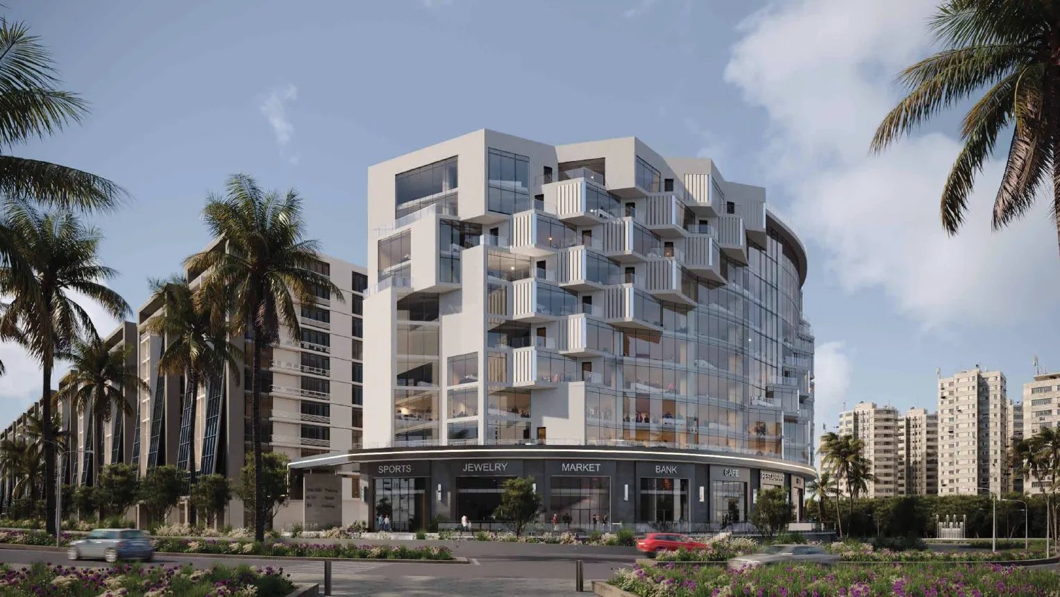 مكتب للبيع في 41 بيزنس ديستريكت في القاهرة الجديدة بمساحة 0 م² تتكون من 0 غرف