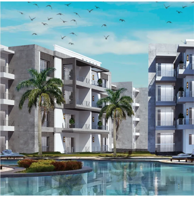 شقة للبيع في داون تاون بورسعيد في بورسعيد بمساحة 0 م² تتكون من 2 غرف