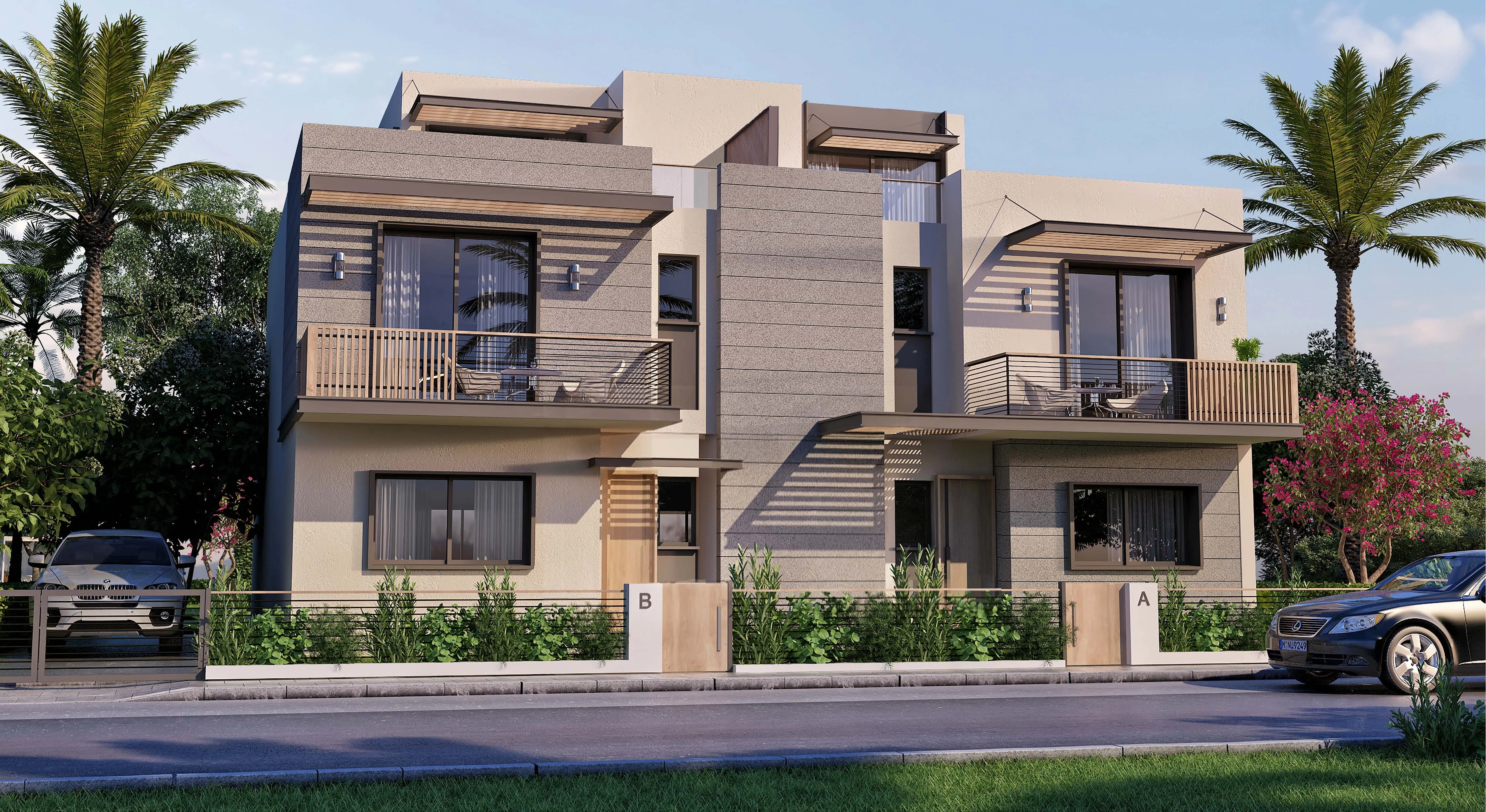 توين هاوس للبيع في جاردن ليكس في مدينة السادس من أكتوبر بمساحة 0 م² تتكون من 3 غرف