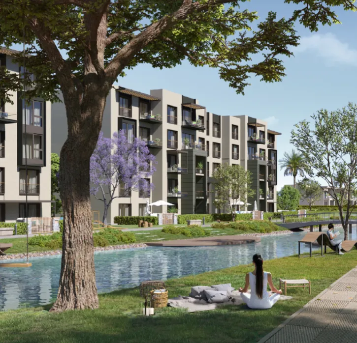 Apartment for sale in Garden Lakes in 6th of October City of 0 m² with 2 bedrooms