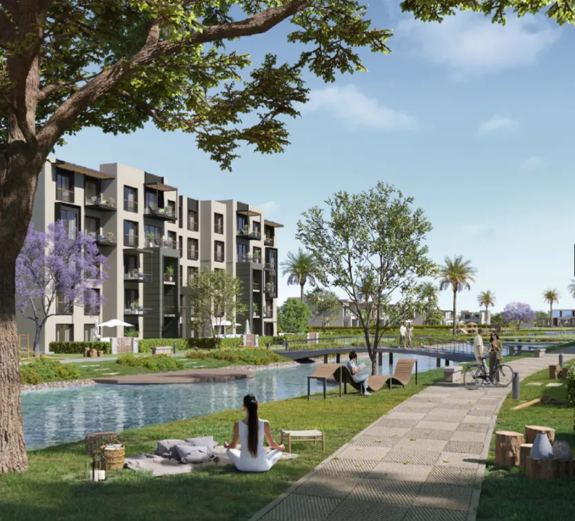 Apartment for sale in Garden Lakes in 6th of October City of 0 m² with 2 bedrooms