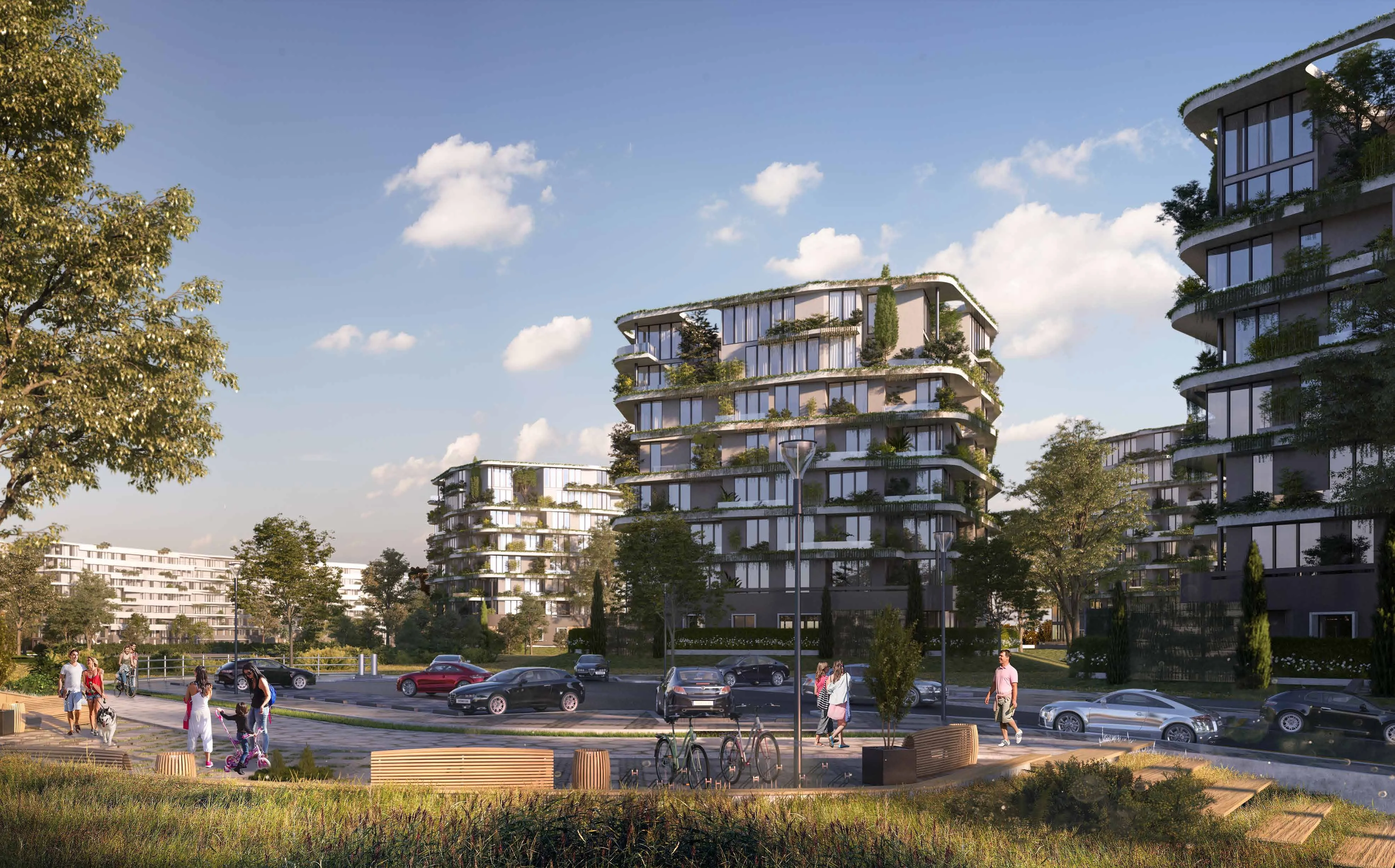 Apartment for sale in Armonia in New Capital City of 0 m² with 3 bedrooms