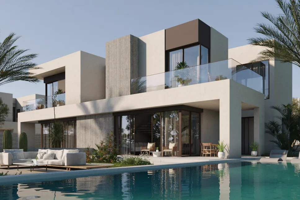 توين هاوس للبيع في سولانا في الشيخ زايد الجديدة بمساحة 0 م² تتكون من 3 غرف