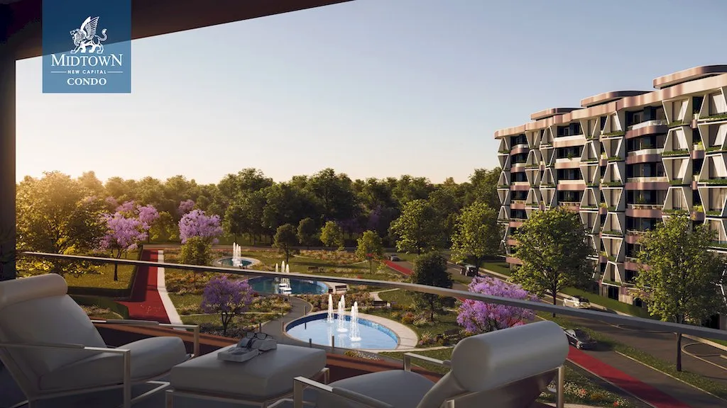 Apartment for sale in Midtown condo in New Capital City of 210 m² with 3 bedrooms