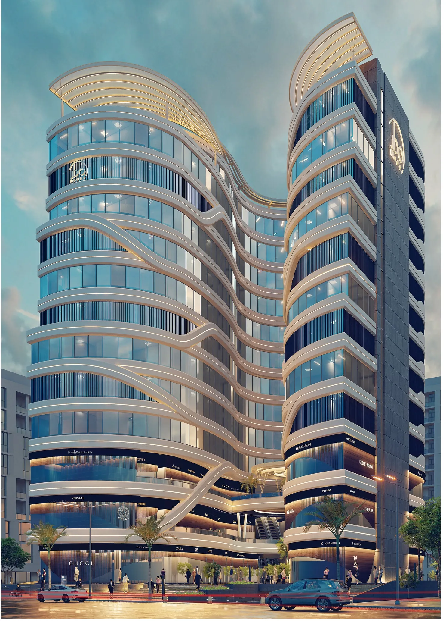 Retail for sale in Madar Mall in New Capital City of 32 m² with 0 bedrooms