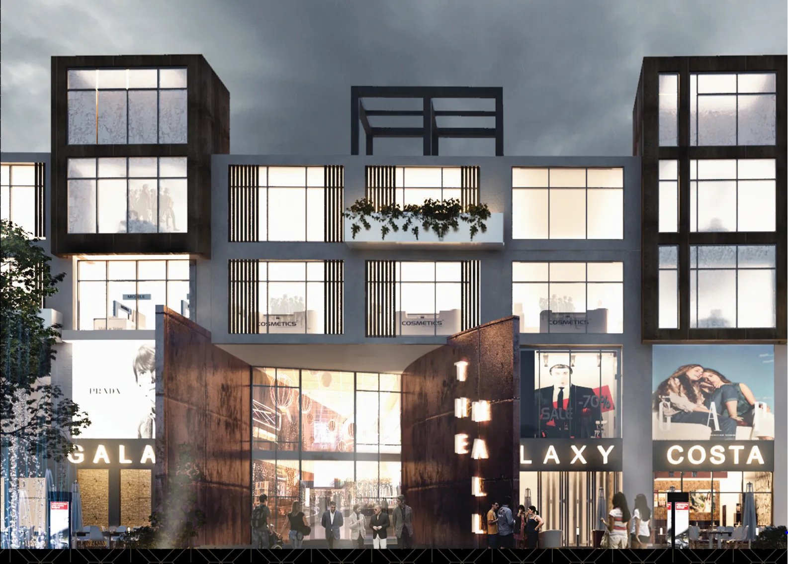 تجاري للبيع في دي جويا مول في العاصمة الإدارية الجديدة بمساحة 0 م² تتكون من 0 غرف