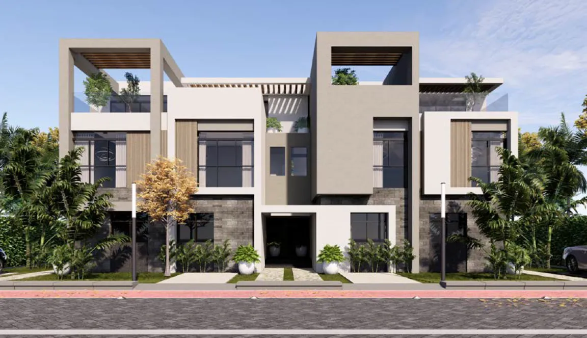 Townhouse for sale in The City of Odyssia in Mostakbal City of 0 m² with 4 bedrooms