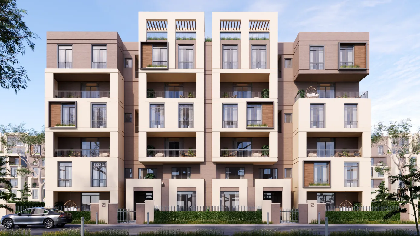 Apartment for sale in Sarai in New Cairo of 0 m² with 3 bedrooms