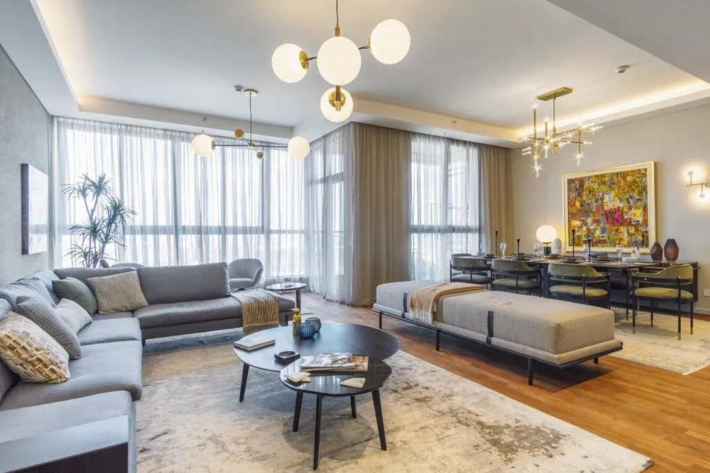 Serviced Apartment for sale in AEON Towers in 6th of October City of 316 m² with 3 bedrooms