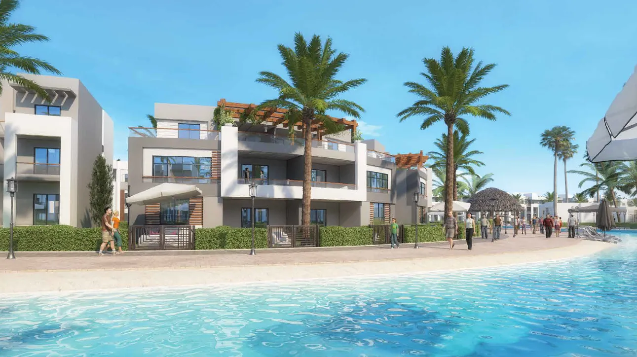 Chalet for sale in Lasirena Bay in Ras Sudr of 0 m² with 3 bedrooms