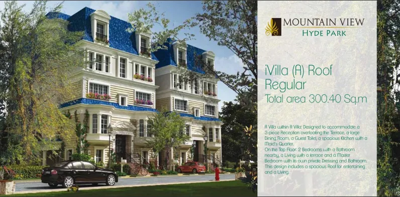 دوبلكس للبيع في ماونتن فيو هايد بارك في القاهرة الجديدة بمساحة 0 م² تتكون من 3 غرف