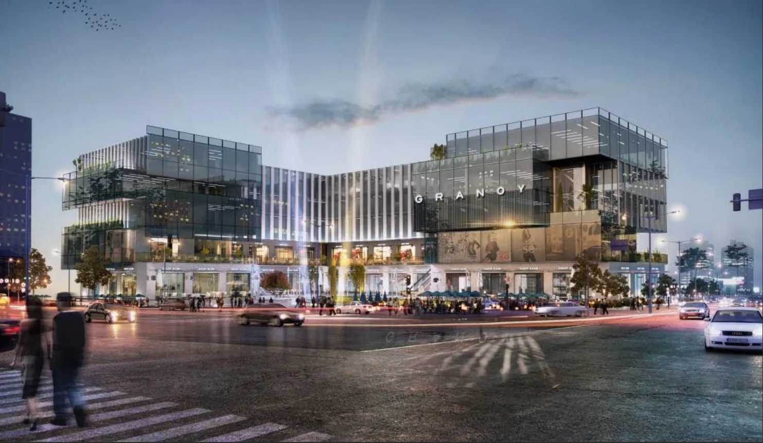 مكتب للبيع في جرانوي في القاهرة الجديدة بمساحة 0 م² تتكون من 0 غرف