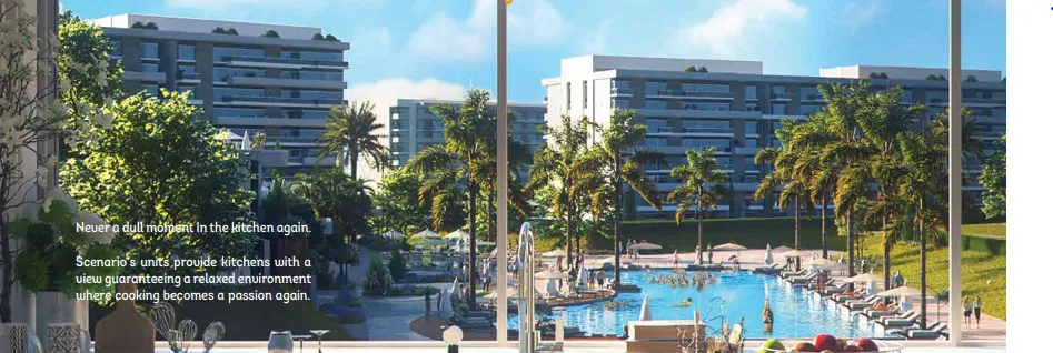 Apartment for sale in Scenario  in New Capital City of 0 m² with 2 bedrooms