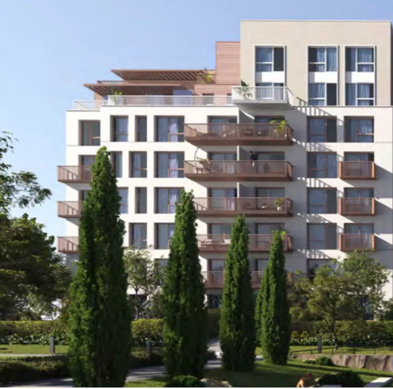 شقة للبيع في اشجار سيتي في حدائق اكتوبر بمساحة 0 م² تتكون من 3 غرف