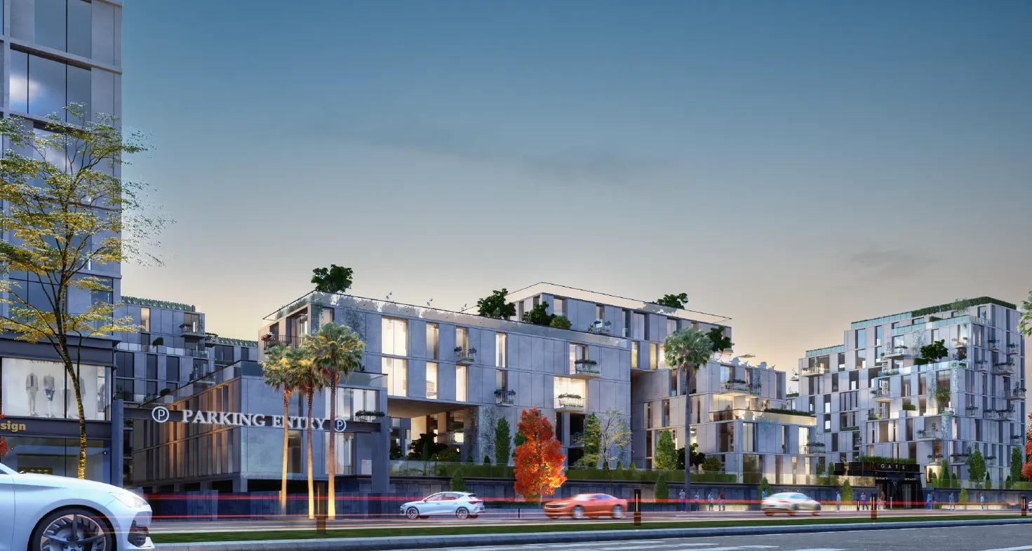 Apartment for sale in Sky Ramp in El Sheikh Zayed of 133 m² with 2 bedrooms