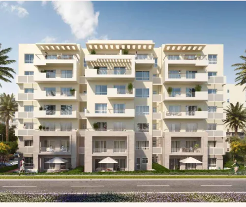 شقة للبيع في أب تاون كايرو في مقطم بمساحة 0 م² تتكون من 3 غرف