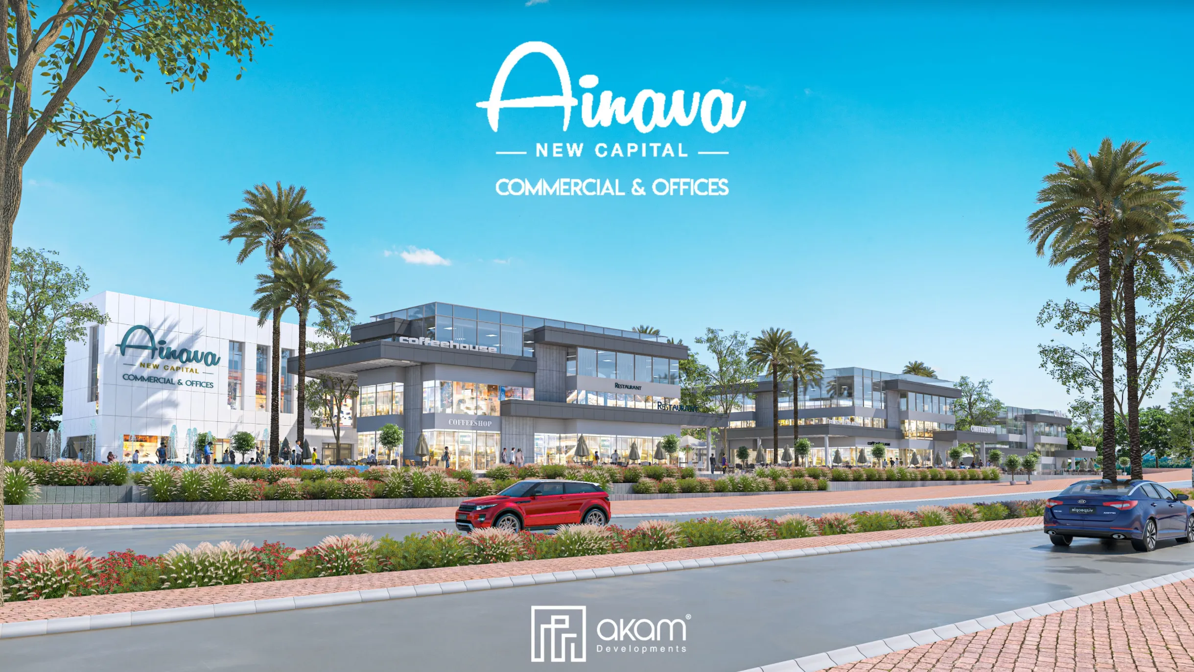 عيادة للبيع في أينافا في العاصمة الإدارية الجديدة بمساحة 0 م² تتكون من 0 غرف