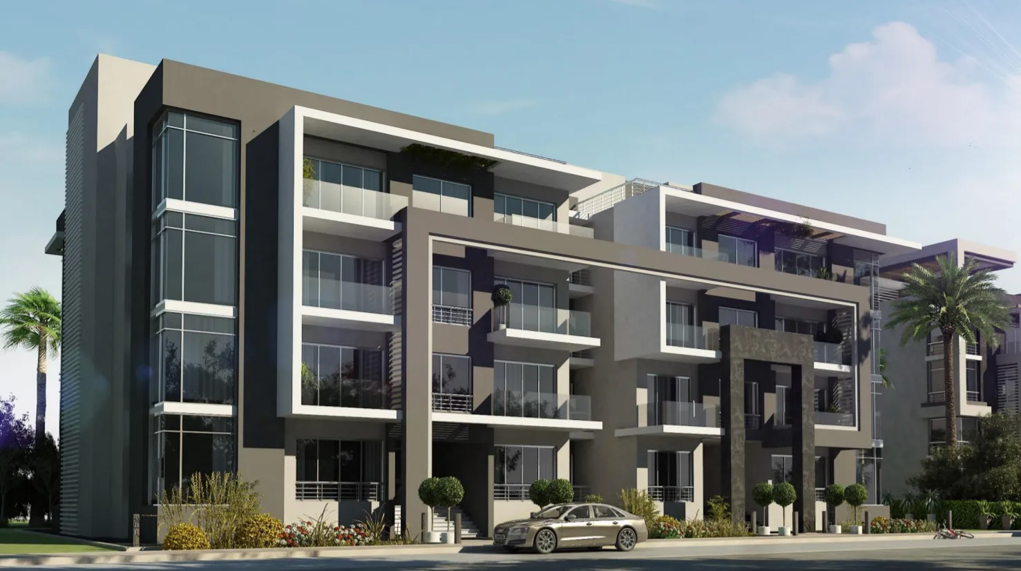 Apartment for sale in El Patio 7 in New Cairo of 0 m² with 3 bedrooms