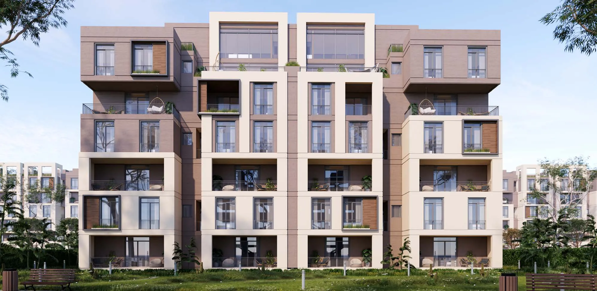 Apartment for sale in Sarai in New Cairo of 0 m² with 3 bedrooms