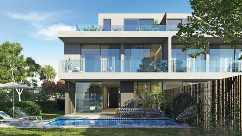 Twinhouse for sale in Selina SwanLake Residences in New Cairo of 311 m² with 4 bedrooms