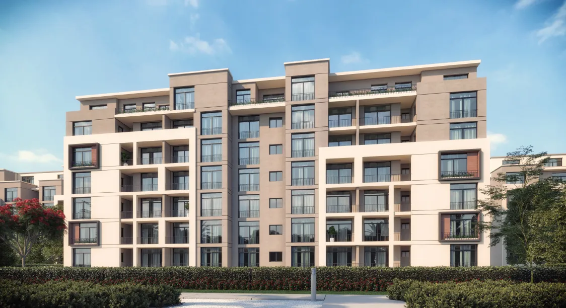 Apartment for sale in Sarai in New Cairo of 0 m² with 2 bedrooms