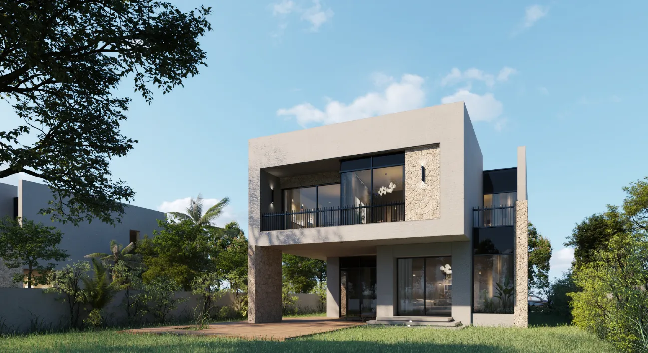 Chalet for sale in The Waterway North Coast in Al Dabaa of 132 m² with 2 bedrooms