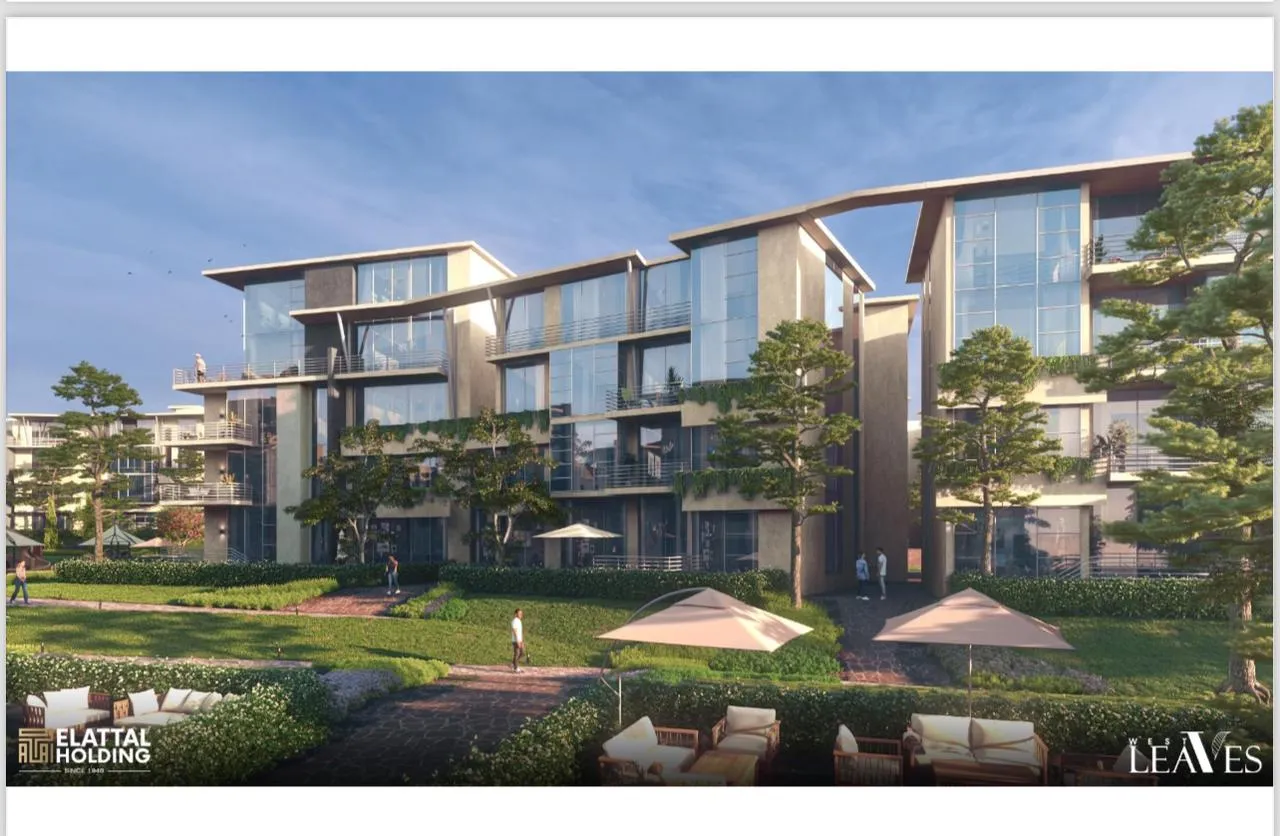 Apartment for sale in Leaves in 6th of October City of 175 m² with 3 bedrooms